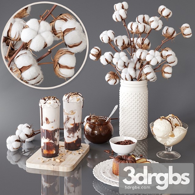 Decorative Set 9 3dsmax Download - thumbnail 1