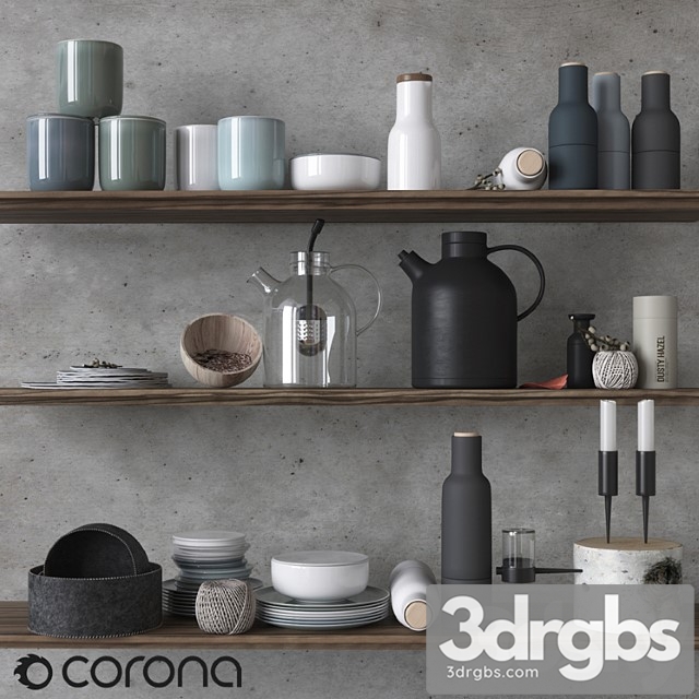 Dinnerware by New Norm 3dsmax Download - thumbnail 1