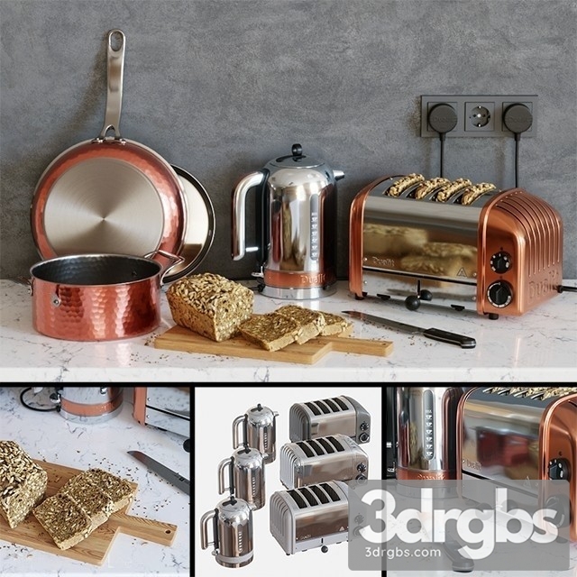 Dualit Toaster Set 3dsmax Download - thumbnail 1