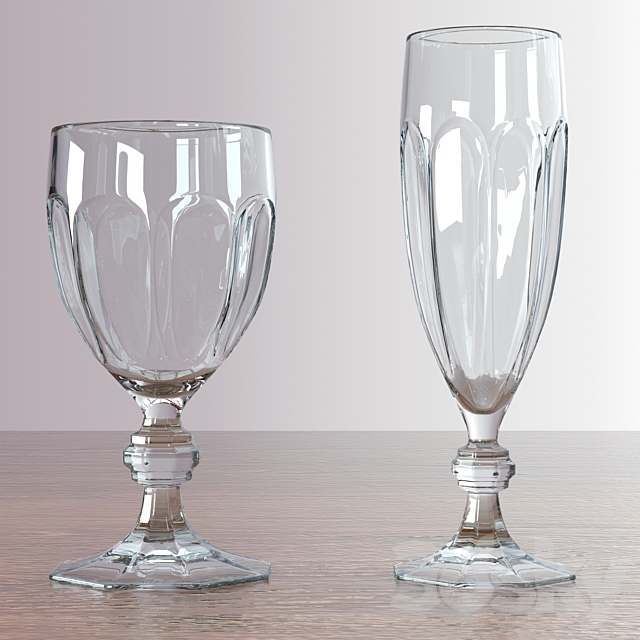 Glasses Bernadotte 3DSMax File - thumbnail 1