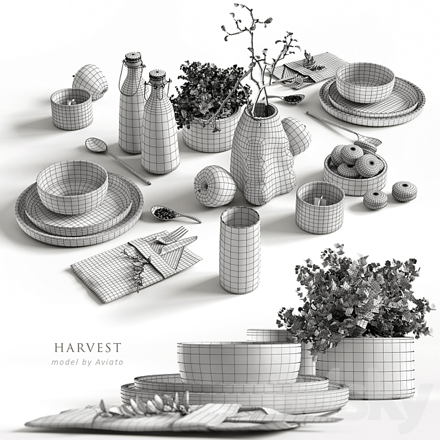 Harvest 3DSMax File - thumbnail 4