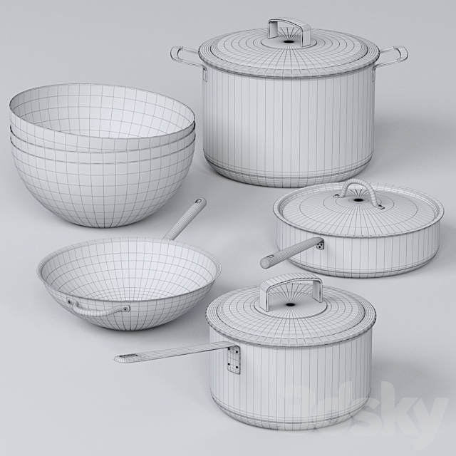 IKEA dishes 365+ 3DSMax File - thumbnail 3