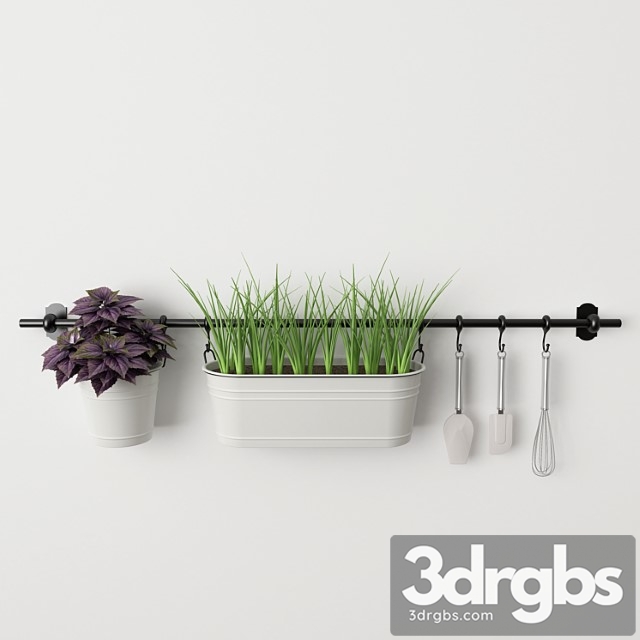 Ikea rails 3dsmax Download - thumbnail 1