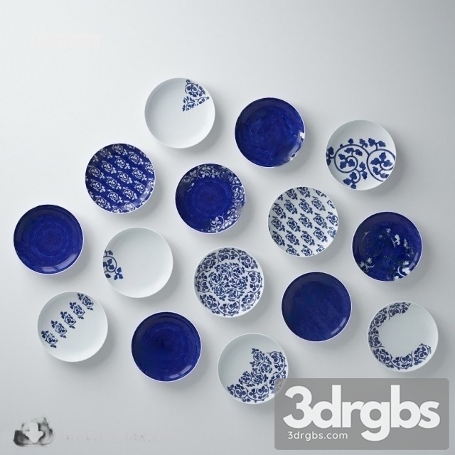 Karakusa Plate 3dsmax Download - thumbnail 1