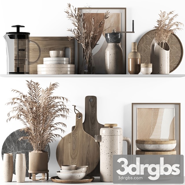 Kitchen Accessories 023 3dsmax Download - thumbnail 1