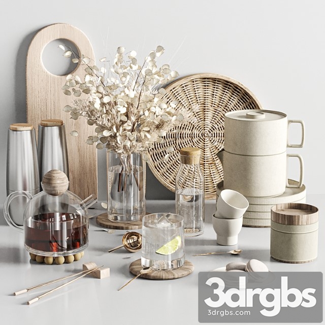 Kitchen accessories 05 3dsmax Download - thumbnail 1