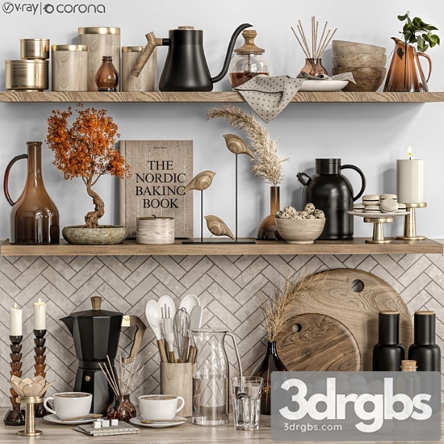 Kitchen Accessories 06 3dsmax Download - thumbnail 1