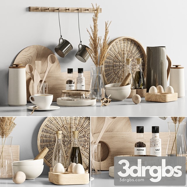 Kitchen Accessories 07 4 3dsmax Download - thumbnail 1