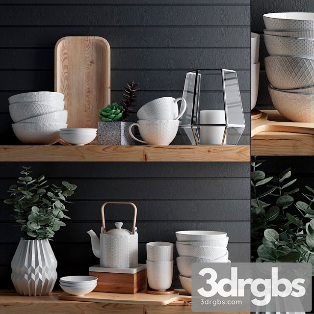 Kitchen Accessories 1 6 3dsmax Download - thumbnail 1