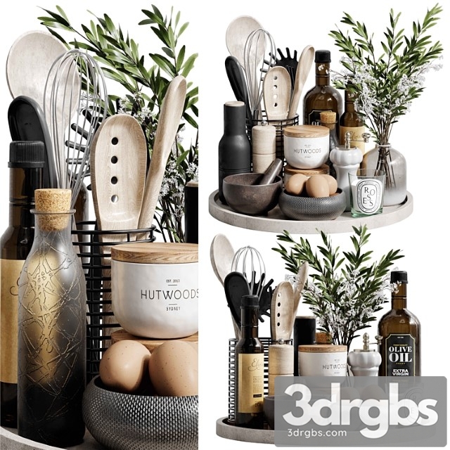 Kitchen Accessories 26 1 3dsmax Download - thumbnail 1