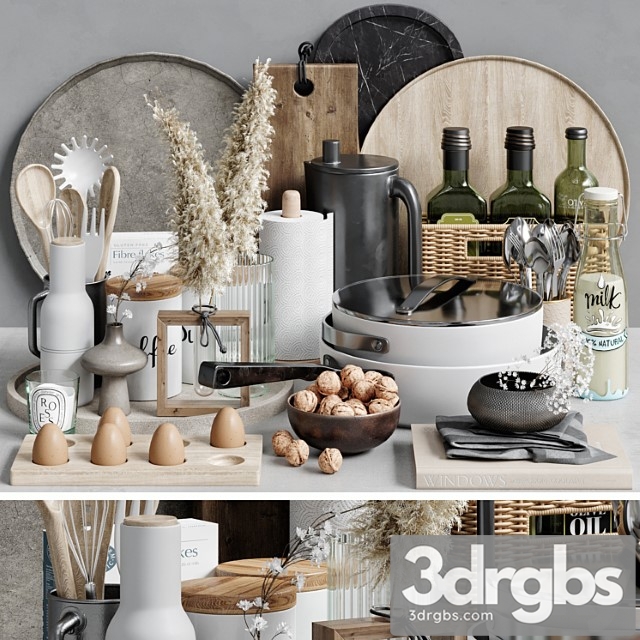 Kitchen Accessories 27 3dsmax Download - thumbnail 1