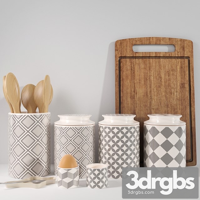 Kitchen accessories set 01 - thumbnail 1