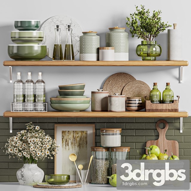 Kitchen Accessories036 3dsmax Download - thumbnail 1