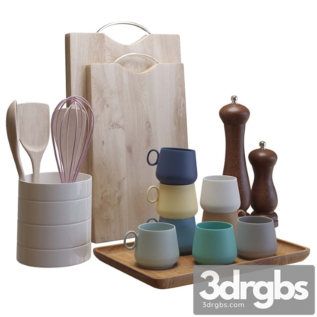 Kitchen accessories_2 3dsmax Download - thumbnail 1