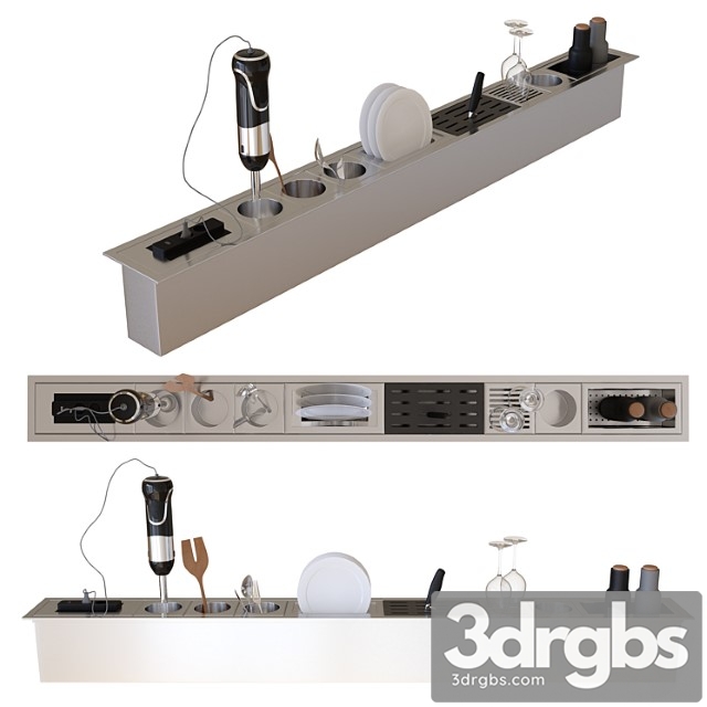 Kitchen Accessoriesed Channels 3dsmax Download - thumbnail 1