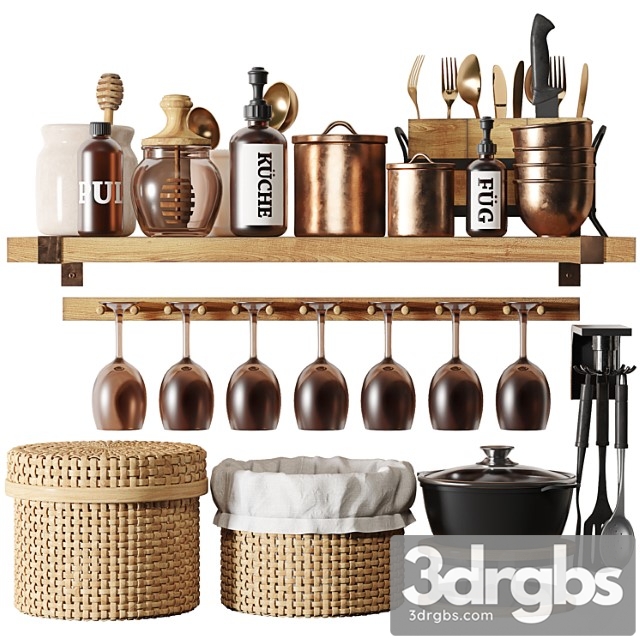 Kitchen accessory decor set collection - thumbnail 1