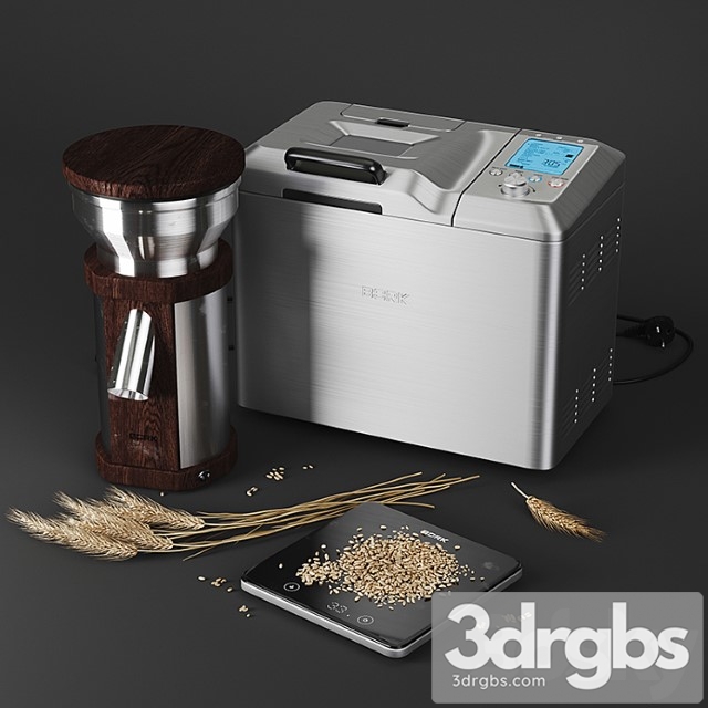 Kitchen appliances bork 3dsmax Download - thumbnail 1