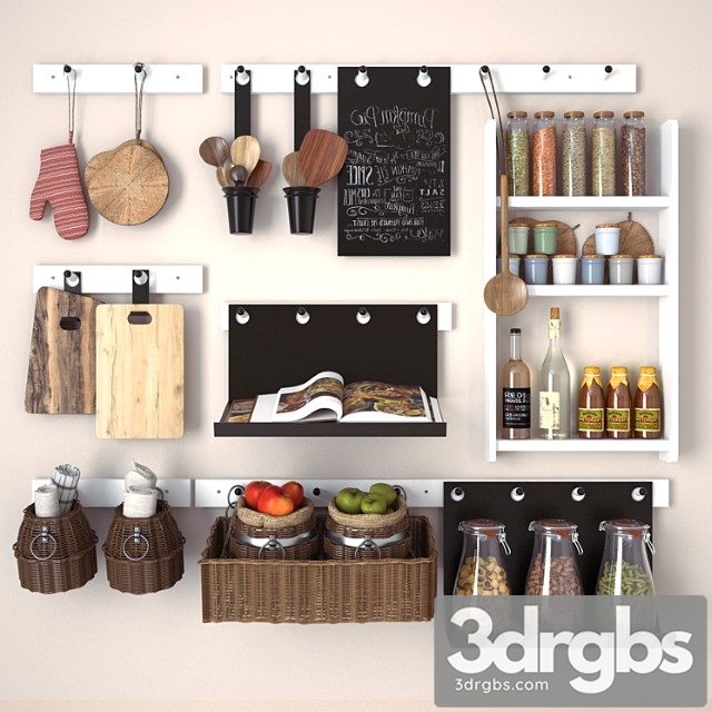 Kitchen Decor 2 3dsmax Download - thumbnail 1