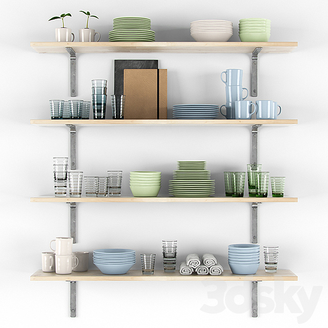 Kitchen Decor 3DSMax File - thumbnail 1