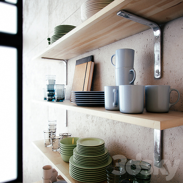 Kitchen Decor 3DSMax File - thumbnail 2