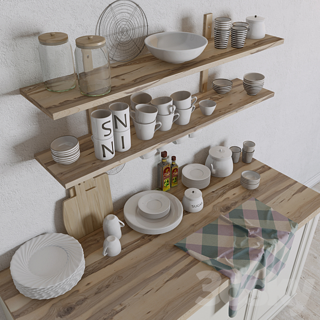 Kitchen Decor 3DSMax File - thumbnail 2