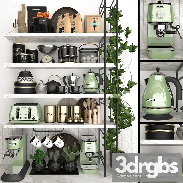 Kitchen Set 009 2 3dsmax Download - thumbnail 1