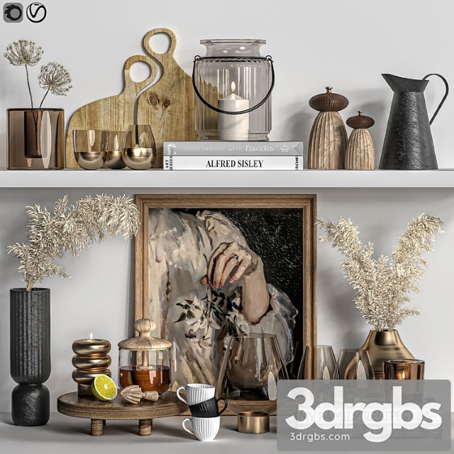 Kitchen Set 05 3 3dsmax Download - thumbnail 1