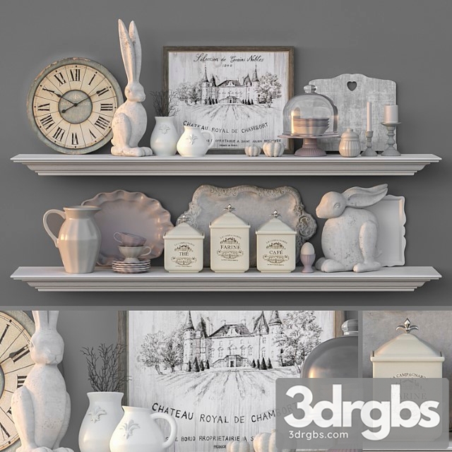 Kitchen set 3 5 3dsmax Download - thumbnail 1