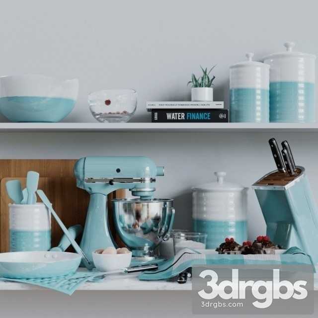 Kitchen Set Crate Barrel 3dsmax Download - thumbnail 1