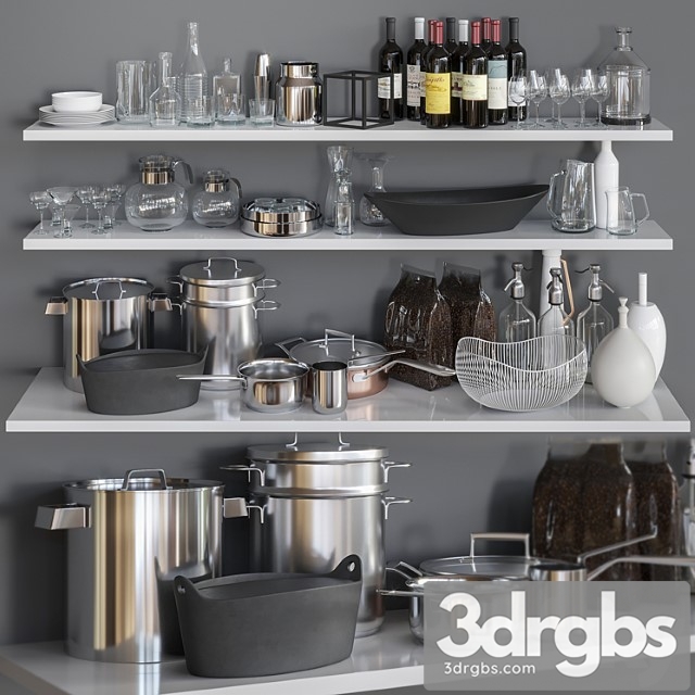 Kitchenware 002 3dsmax Download - thumbnail 1