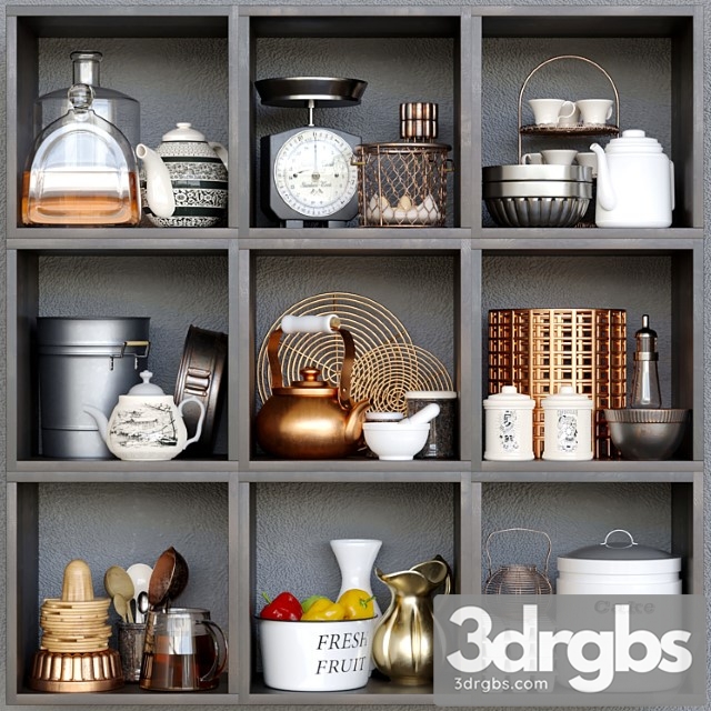 Kitchenware 3dsmax Download - thumbnail 1