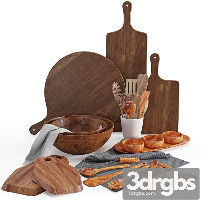 Kitchenware and tableware 10 3dsmax Download - thumbnail 1