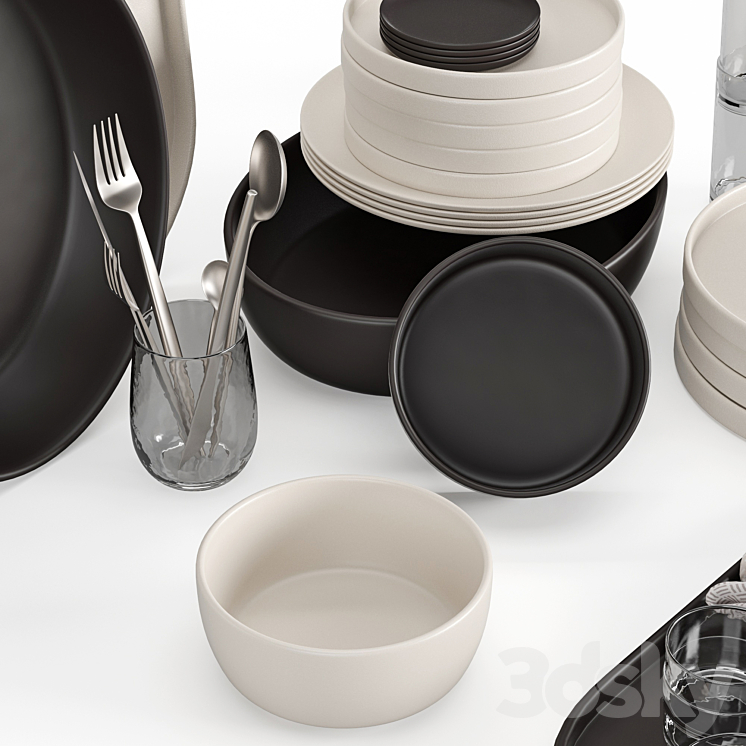 Kitchenware and Tableware 15 3DS Max - thumbnail 2