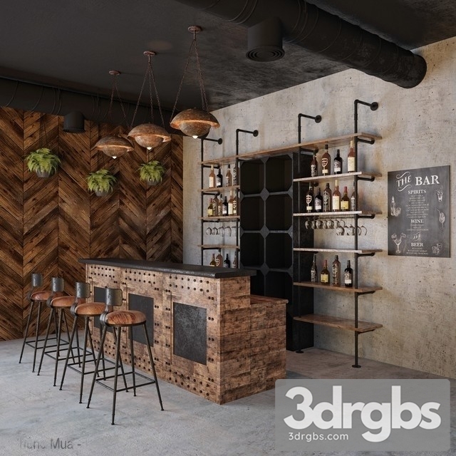 Loft Bar Collection 6 3dsmax Download - thumbnail 1