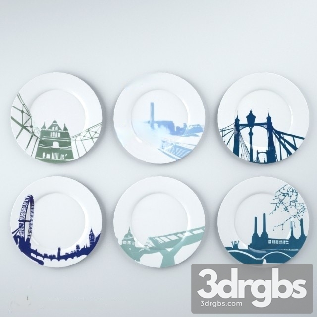 London River Series Plates 3dsmax Download - thumbnail 1