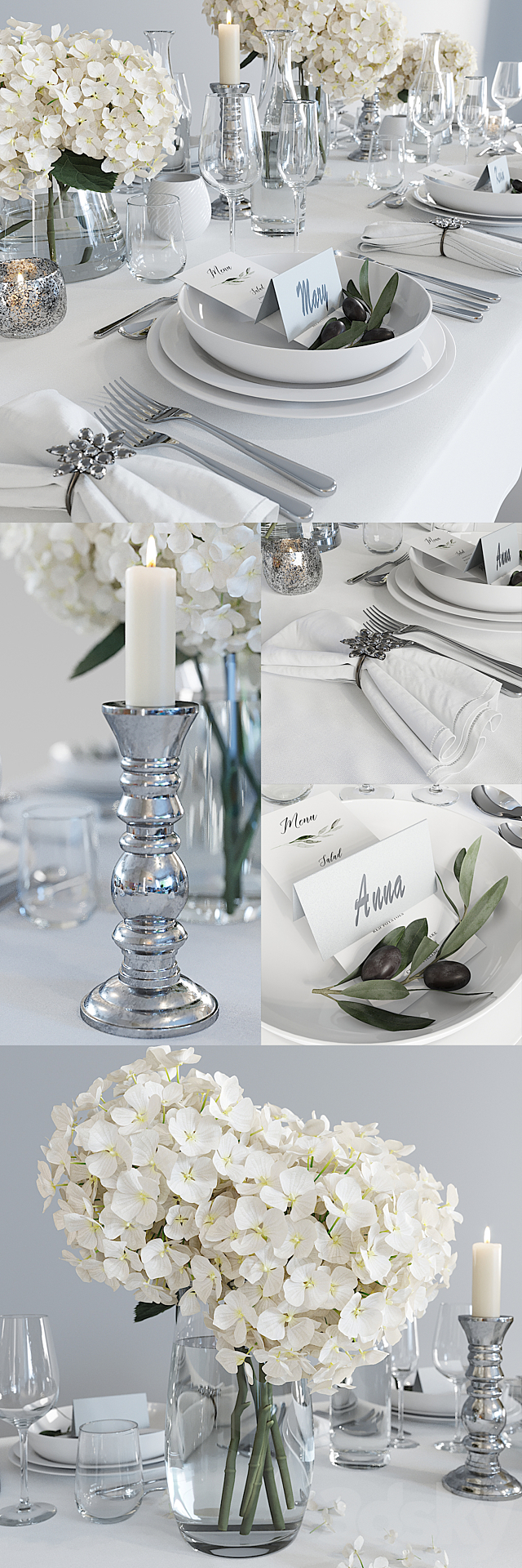 Luxury Table Setting 3DSMax File - thumbnail 2