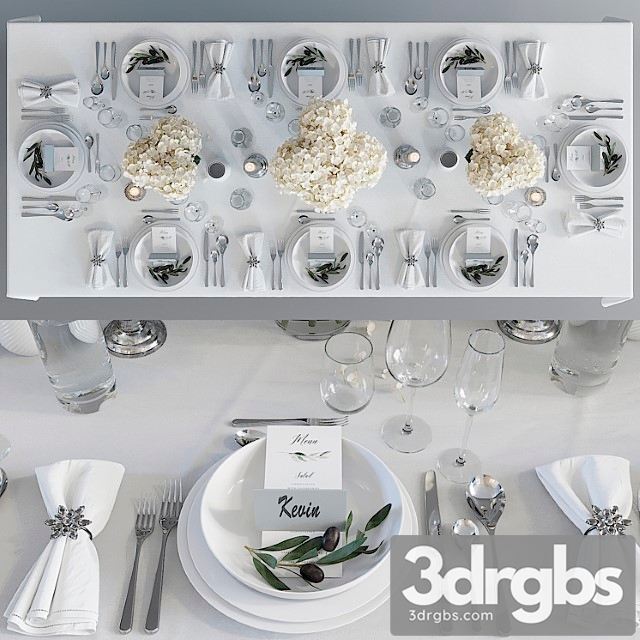 Luxury table setting - thumbnail 1