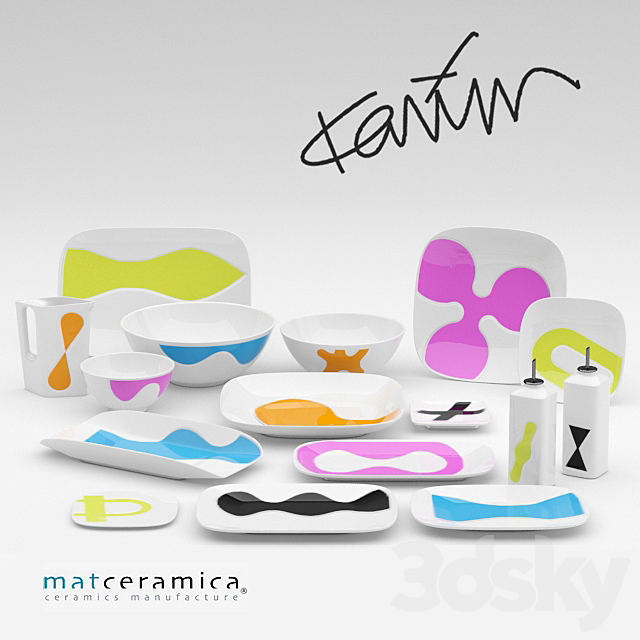 Matceramica _ Karim Rashid 3DSMax File - thumbnail 1