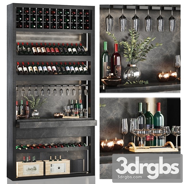 Minibar- wine shelf - thumbnail 1