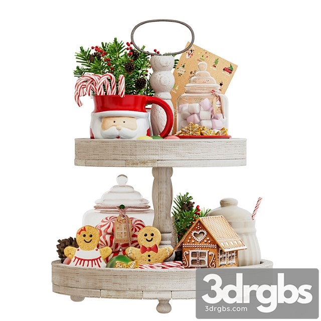 New year and christmas decorative set for the kitchen 12 - thumbnail 1