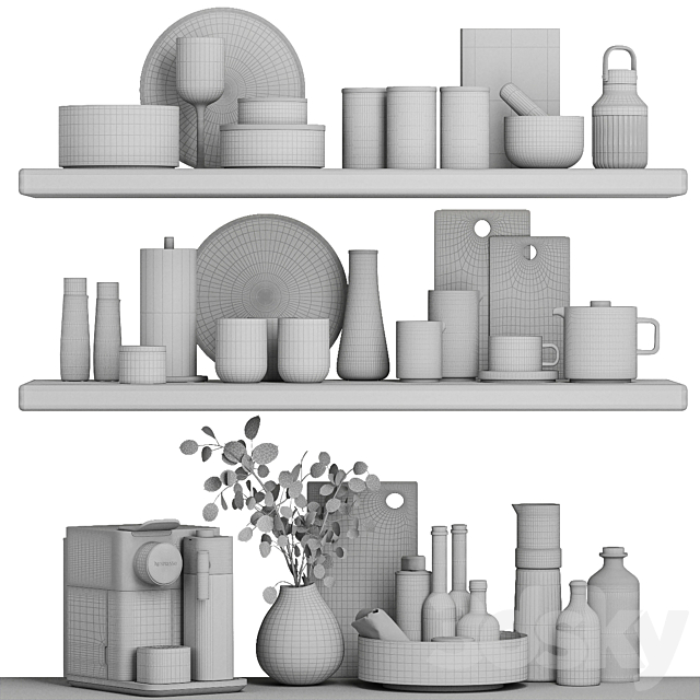 other kitchen accessories 73 3DSMax File - thumbnail 3