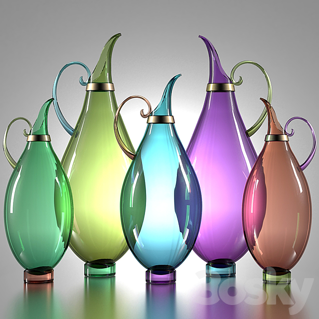 Pitchers “Morocco” 3ds Max - thumbnail 1