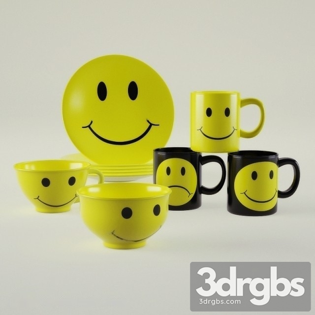 Posuda Smile 3dsmax Download - thumbnail 1