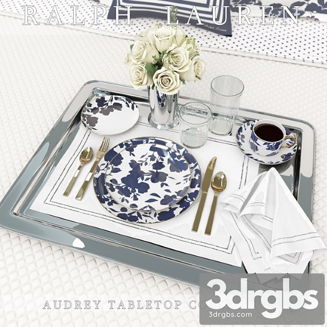 Ralph Lauren Audrey Tabletop 3dsmax Download - thumbnail 1