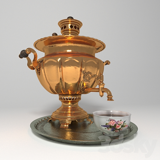 Samovar 3ds Max - thumbnail 1