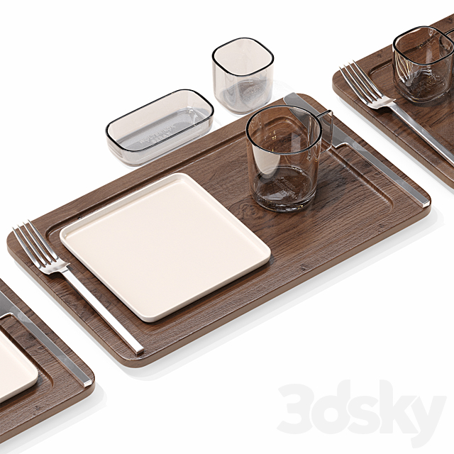 Serax _ Heii Tableware Set 3DSMax File - thumbnail 5