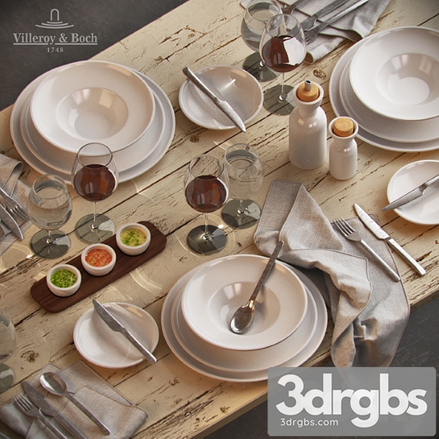 Serving Villeroy Boch Artesano Original 3dsmax Download - thumbnail 1