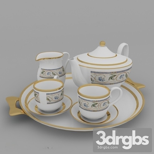 Serviz Table Ware 3dsmax Download - thumbnail 1