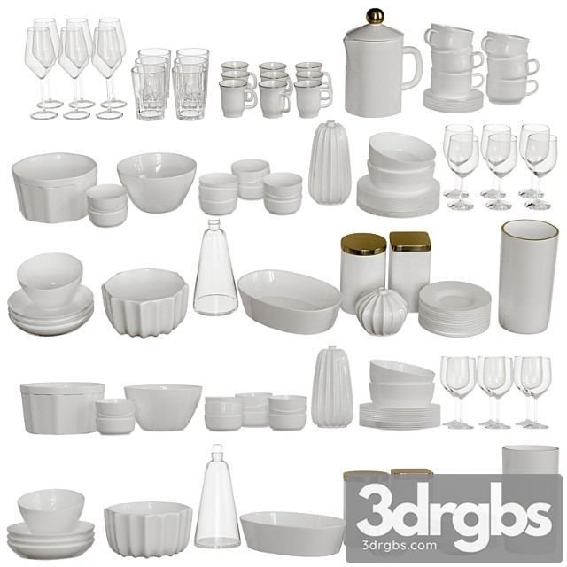 Set of dishes - thumbnail 1