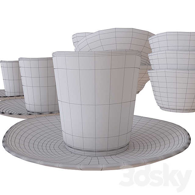 Set of utensils COMMAP from IKEA 3ds Max - thumbnail 3